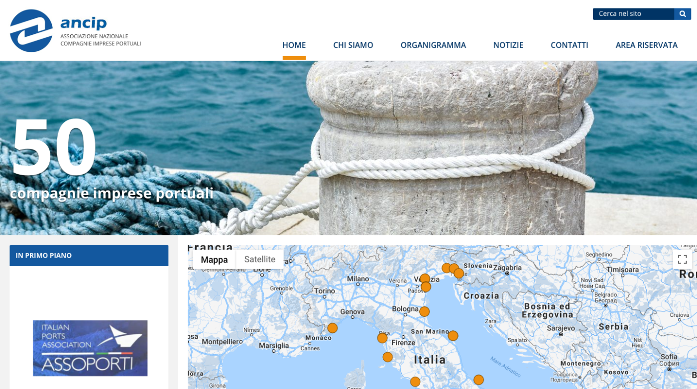 Screenshot_2018-11-02 Home – ANCIP – Associazione Nazionale Imprese Portuali